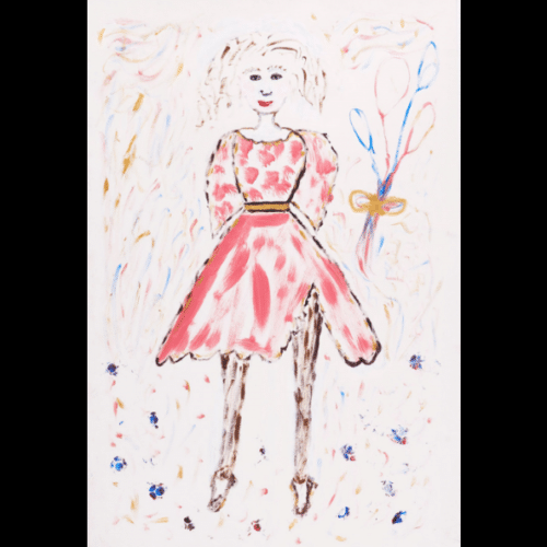 A thumbnail preview of Summer in a Pink Dress, an example of Visual Art work from the 100 Years On: An Art Trail by Women in Prison exhibition.