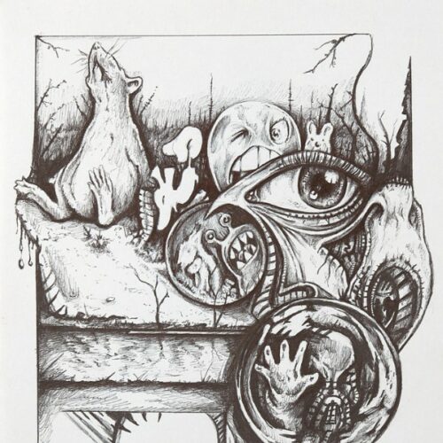 A thumbnail preview of Wacky Ink, an example of Visual Art work from the A Feeling We All Share exhibition.