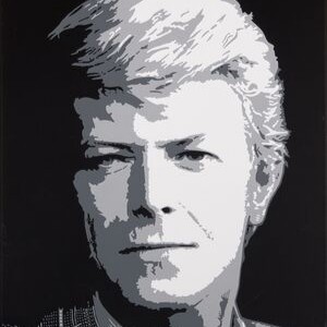 A thumbnail preview of David Bowie, an example of Visual Art work from the A Feeling We All Share exhibition.