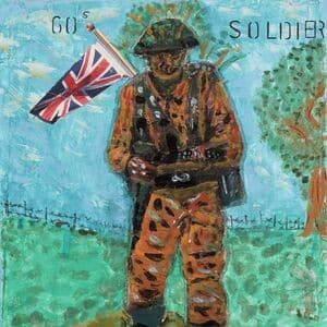A thumbnail preview of 60s Soldier, an example of Visual Art work from the A Feeling We All Share exhibition.