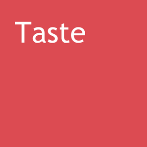 A thumbnail preview of Taste, an example of Visual Art work from the Multi-artform exhibition.