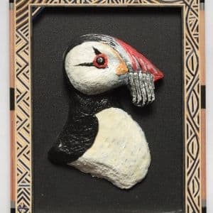 A thumbnail preview of Self-portrait of a puffin, an example of Visual Art work from the Visual Art exhibition.