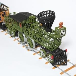 A thumbnail preview of Goldrush Train, an example of Visual Art work from the Craft and Design exhibition.