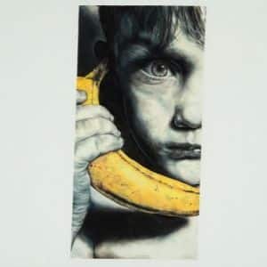 A thumbnail preview of Ring Ring Banana Phone, an example of Visual Art work from the Power: Freedom to Create exhibition.