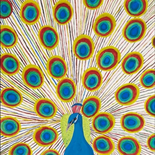 A thumbnail preview of Peacock, an example of Visual Art work from the 100 Years On: An Art Trail by Women in Prison exhibition.