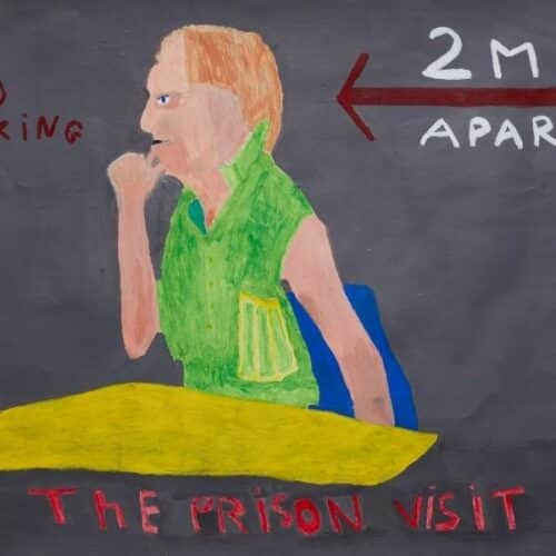 A thumbnail preview of Prison Visit, an example of Visual Art work from the The I and the We exhibition.
