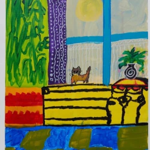 A thumbnail preview of My Cat’s Window, an example of Visual Art work from the The I and the We exhibition.