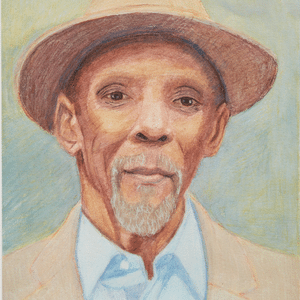 A thumbnail preview of Linton Kwesi Johnson, an example of Visual Art work from the Our World exhibition.