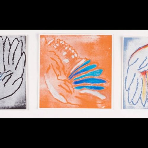 A thumbnail preview of Wings of Freedom Triptych, an example of Visual Art work from the 100 Years On: An Art Trail by Women in Prison exhibition.