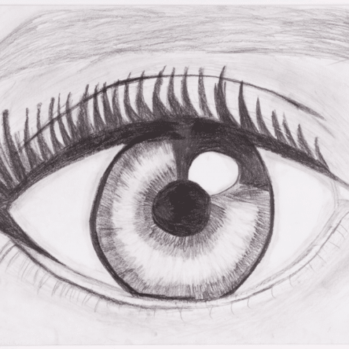 A thumbnail preview of The Eye, an example of Visual Art work from the 100 Years On: An Art Trail by Women in Prison exhibition.