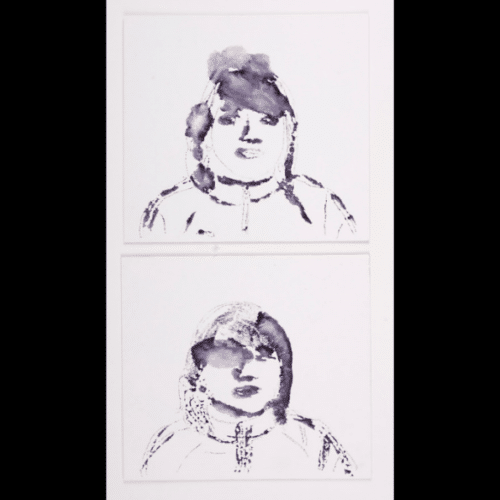 A thumbnail preview of Two Head & Shoulders, an example of Visual Art work from the 100 Years On: An Art Trail by Women in Prison exhibition.