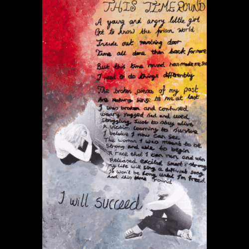 A thumbnail preview of This Time Round, an example of Visual Art work from the 100 Years On: An Art Trail by Women in Prison exhibition.
