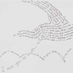 A thumbnail preview of A Poem of Words and Birds, an example of Visual Art work from the Multi-artform exhibition.