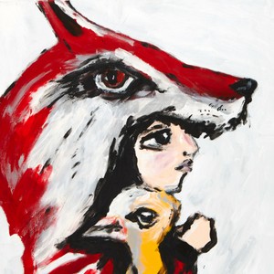 A thumbnail preview of Girl, Fox and Duck, an example of Visual Art work from the Visual Art exhibition.