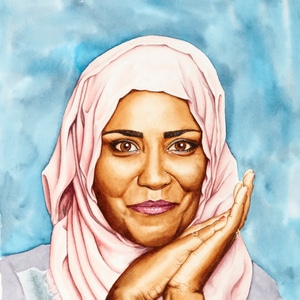 A thumbnail preview of Nadiya, an example of Visual Art work from the First Impressions - Portraits from Prisons exhibition.