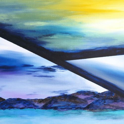 A thumbnail preview of A Piece of Sky, an example of Visual Art work from the Affordable Art Fair exhibition.