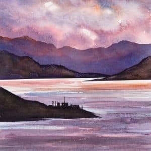 A thumbnail preview of Across the Loch, an example of Visual Art work from the Paths exhibition.