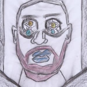A thumbnail preview of Self Portrait 2, an example of Visual Art work from the A Moment for Self-Reflection exhibition.