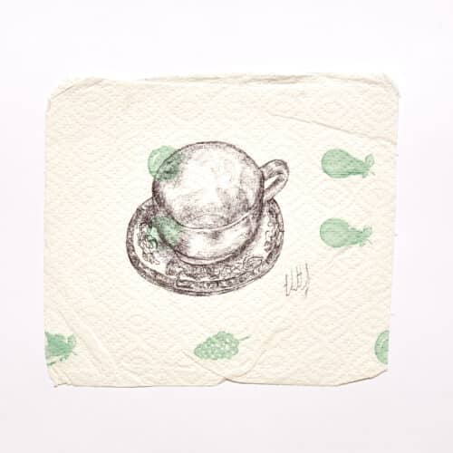 A thumbnail preview of Life is Like a Cup of Rosie Lee, an example of Visual Art work from the I'm Still Here exhibition.